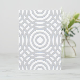 Tarjeta De Agradecimiento Patrón geométrico 22