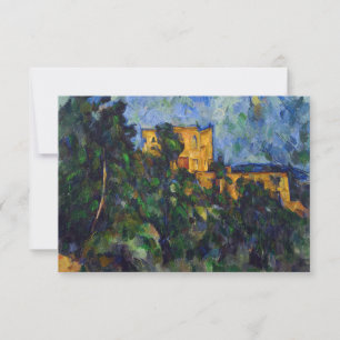 Tarjeta De Agradecimiento Paul Cezanne - Castillo Negro