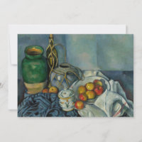 Paul Cezanne - Todavía la vida con manzanas