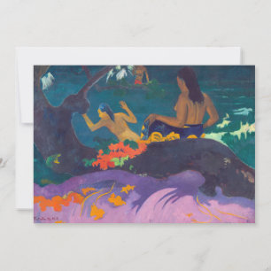 Tarjeta De Agradecimiento Paul Gauguin - Por el Mar / Fatata te Miti