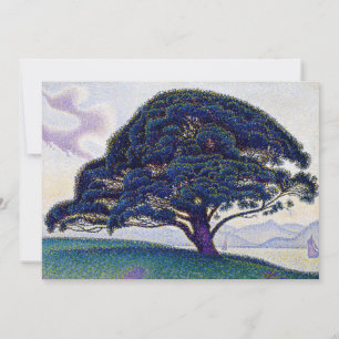 Tarjeta De Agradecimiento Paul Signac - El pino de Bonaventure