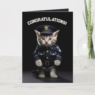 Tarjeta De Agradecimiento Paws of Justice Kitten