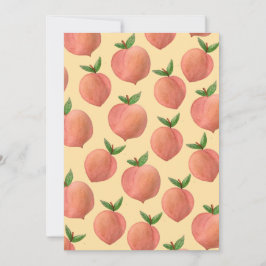 Tarjeta De Agradecimiento Peaches