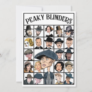 Tarjeta De Agradecimiento Peaky Blinders