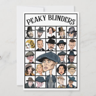 Tarjeta De Agradecimiento Peaky Blinders