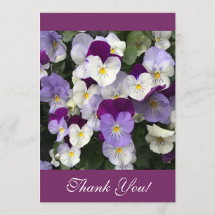 Tarjeta de agradecimiento - pensamientos