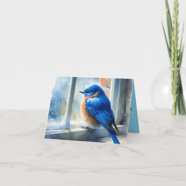 Tarjeta De Agradecimiento Pensando En Ti (Anverso)