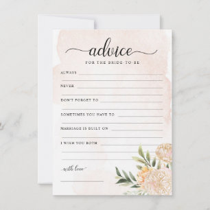 Tarjeta De Agradecimiento Peony y Relieve metalizado dorado florecen novias