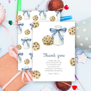 Tarjeta De Agradecimiento Pequeña Galleta Dulce cumpleaños gracias