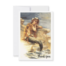 Pequeña sirena de vintage