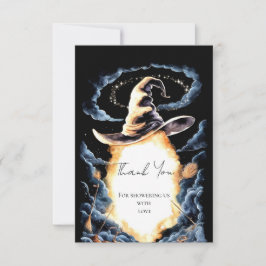 Tarjeta De Agradecimiento Pequeño asistente Gorra Baby Shower