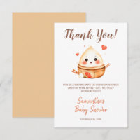 Pequeño Dumpling Cuaderno Baby Shower