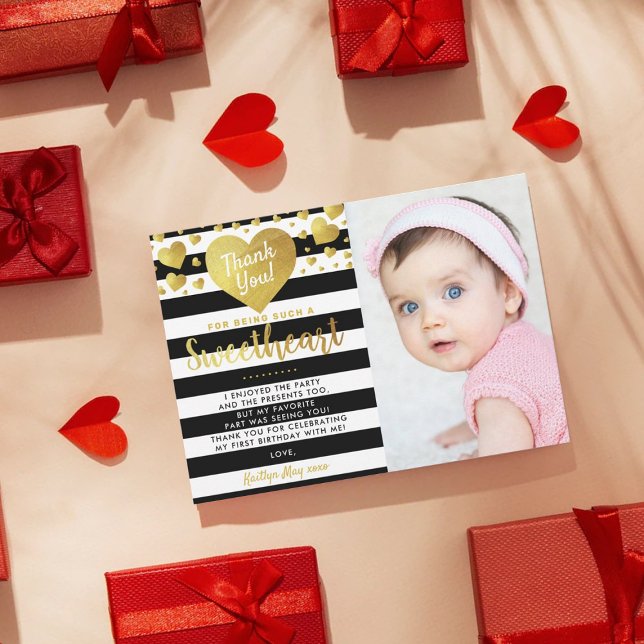 Tarjeta De Agradecimiento Pequeño El día de San Valentín  Cualquier cumpleañ (Subido por el creador)
