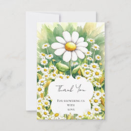 Tarjeta De Agradecimiento Pequeño y encantado Baby Shower