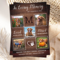 Perdida de Mascota en memoria de perros Personaliz