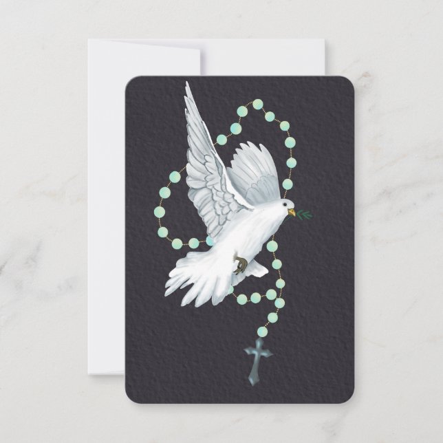 Tarjeta De Agradecimiento Perdón por tu pérdida (Anverso)