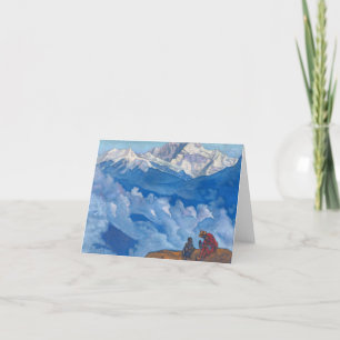 Tarjeta De Agradecimiento Perla de la búsqueda por Nicholas Roerich