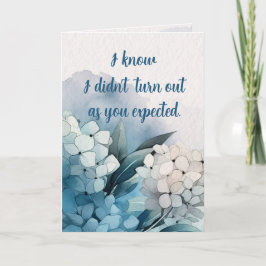 Tarjeta De Agradecimiento Pero estoy feliz - Día de la Madre -