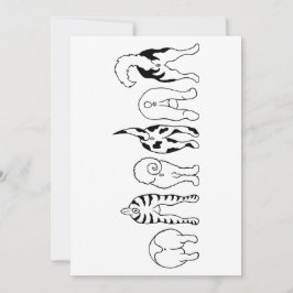 Tarjeta De Agradecimiento Perro Butts