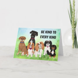 Tarjeta De Agradecimiento Perro lindo personalizado