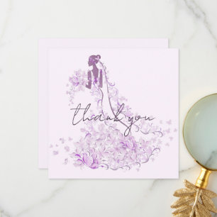 Tarjeta De Agradecimiento Personaliza Subir Foto Bridal Shower Gracias