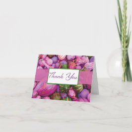 Tarjeta De Agradecimiento Personalizable Colorful Gourd Gracias