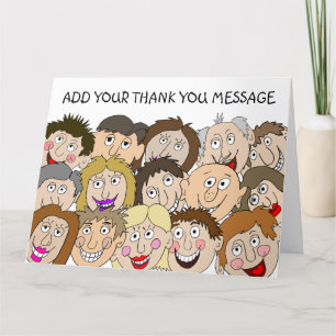Tarjeta De Agradecimiento Personalizable Gracias