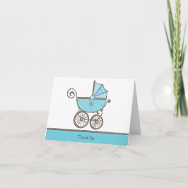 Tarjeta De Agradecimiento Personalizable Gracias - Niño