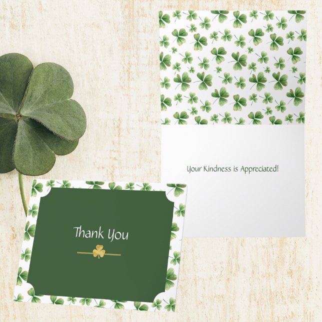Tarjeta De Agradecimiento Personalización de rocas acuáticas irlandesas (Subido por el creador)