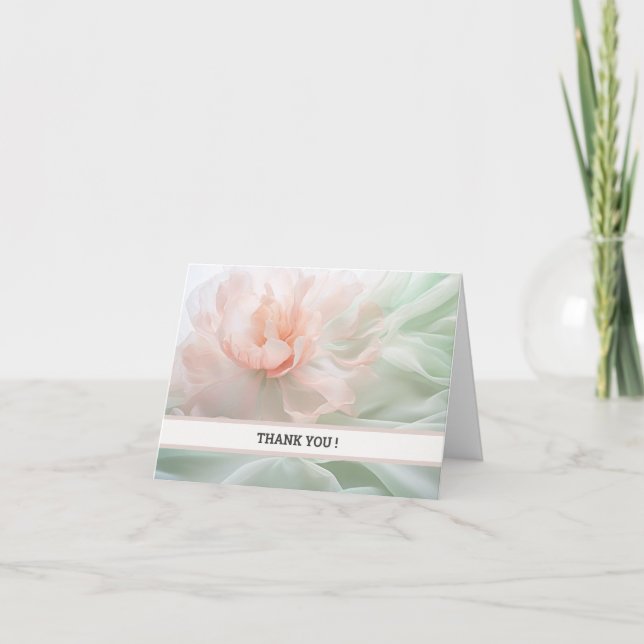 Tarjeta de agradecimiento personalizada (Anverso)