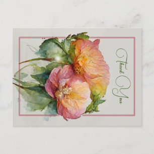 Tarjeta de agradecimiento personalizada