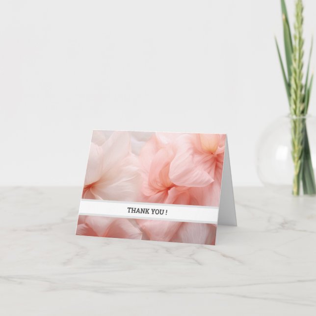 Tarjeta de agradecimiento personalizada (Anverso)