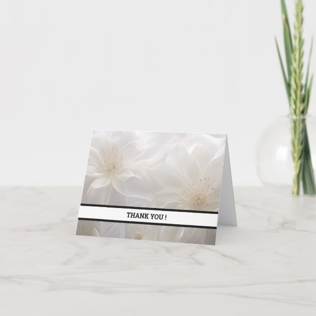 Tarjeta de agradecimiento personalizada (Anverso)
