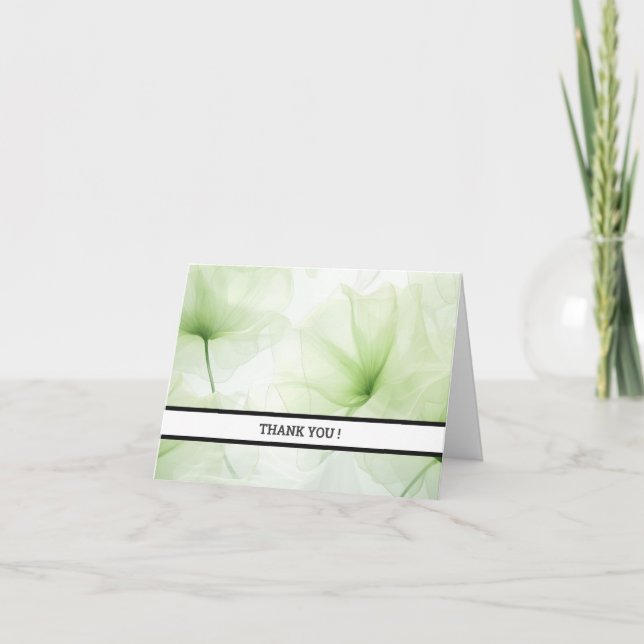 Tarjeta de agradecimiento personalizada (Anverso)