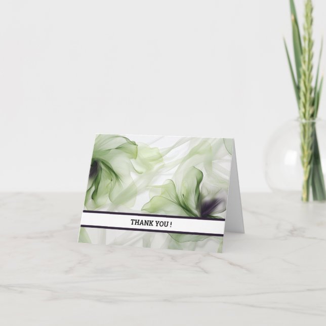 Tarjeta de agradecimiento personalizada (Anverso)