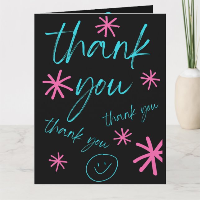 TARJETA DE AGRADECIMIENTO PERSONALIZADA (Anverso)