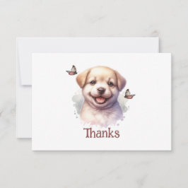 Tarjeta de agradecimiento personalizada a las mari