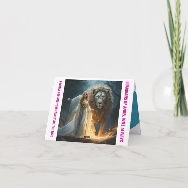 Tarjeta de agradecimiento - Personalizada con la P (Reverso)