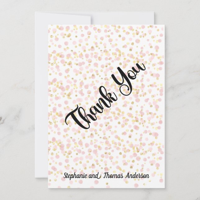 Tarjeta de agradecimiento personalizada con superp (Anverso)