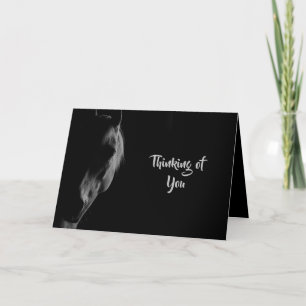 Tarjeta de agradecimiento personalizada Dark Horse