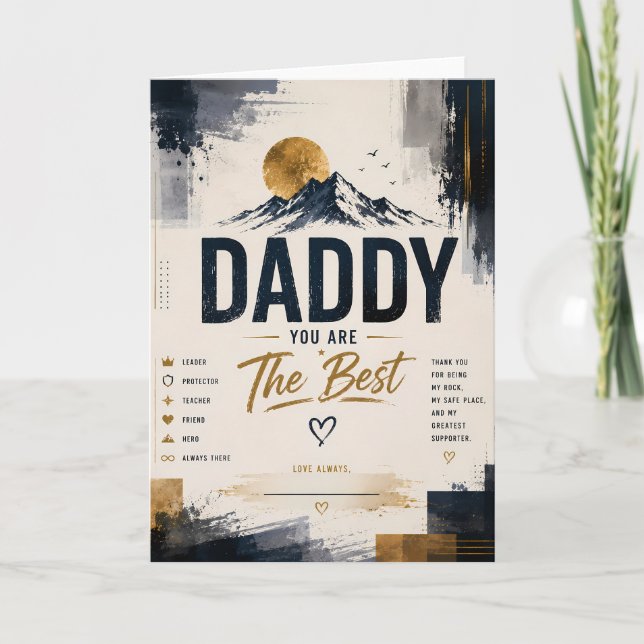 Tarjeta de agradecimiento personalizada del Día de (Anverso)