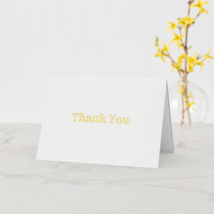 Tarjeta de agradecimiento personalizada elegante d