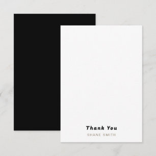 Tarjeta de agradecimiento personalizada para gradu