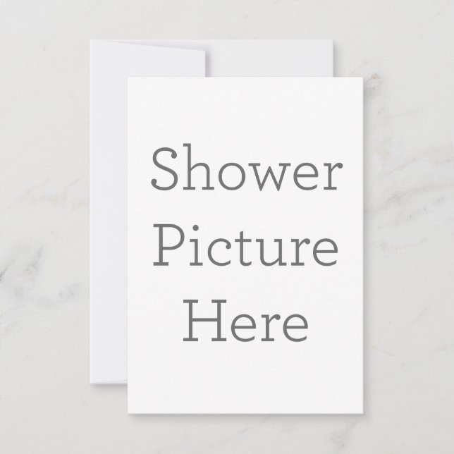 8.9 cm x 12.7 cm Tarjeta de agradecimiento plana (Anverso)