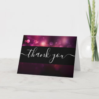 Tarjeta de agradecimiento personalizada Pretty Dar