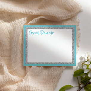 Tarjeta de agradecimiento personalizada Purpurinos