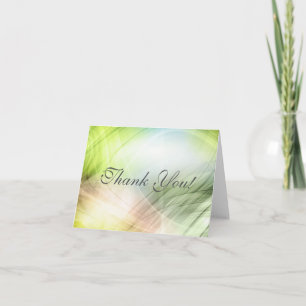 Tarjeta de agradecimiento personalizada y hermosa