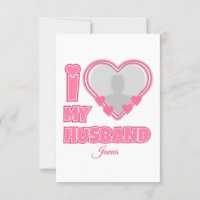 Personalizado Amo a Mi Marido - Añadir foto y nomb