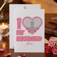 Personalizado Amo a Mi Marido - Añadir foto y nomb