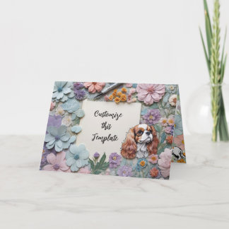 Tarjeta De Agradecimiento Personalizado Cavalier